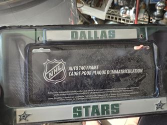 Dallas STARS license Plate 