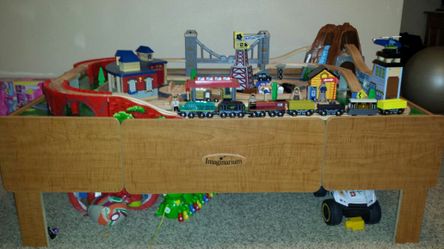 Imaginarium Classic Train Table with Roundhouse. for Sale in Oregon City OR OfferUp