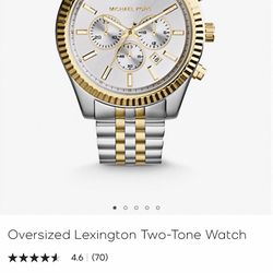 Michael Kors Oversized Lexington Two Tone