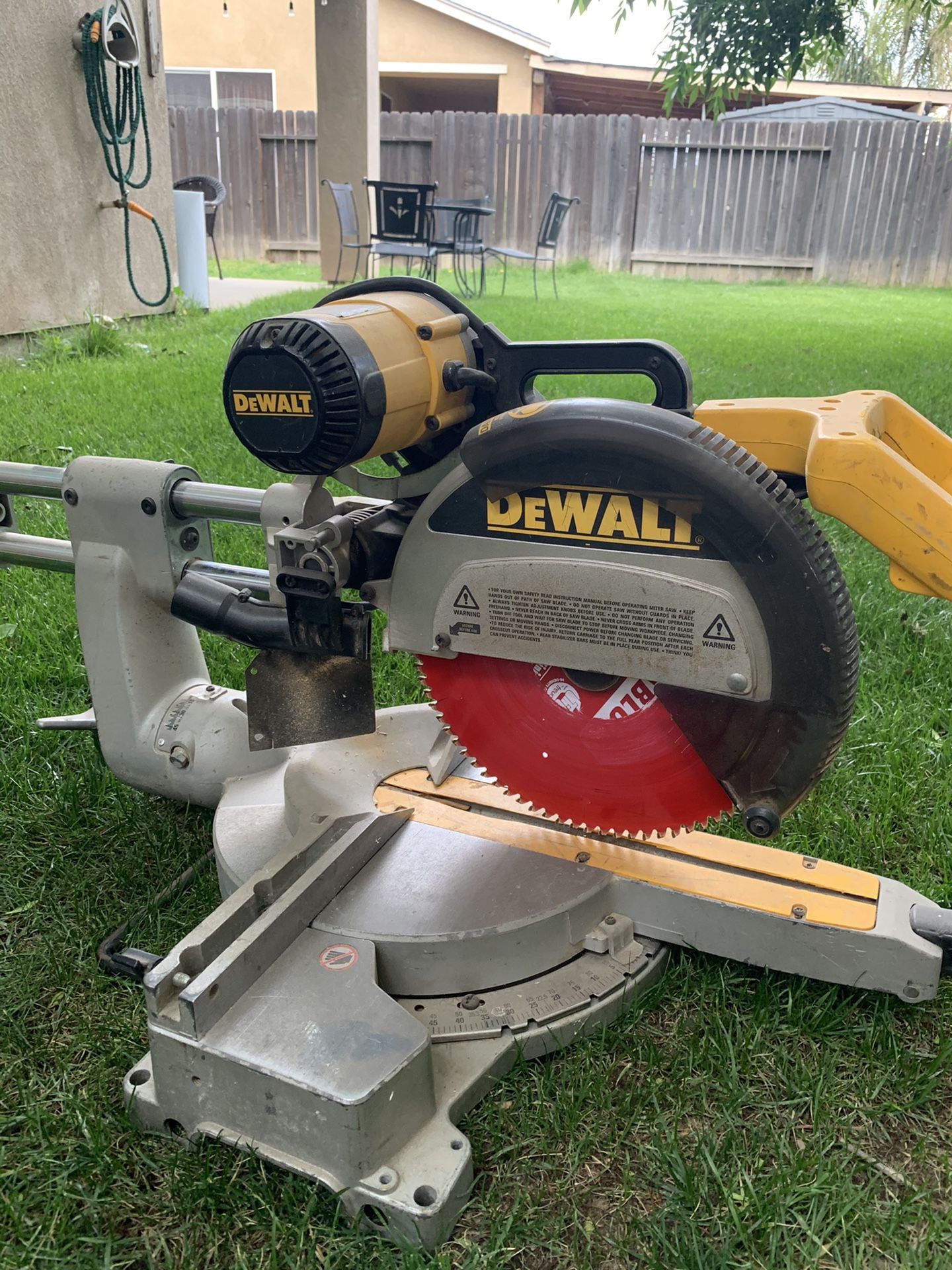 DeWalt miter saw