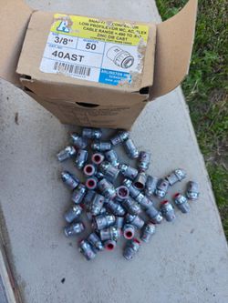 3/8" MC Connector.