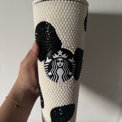 Cow Print Starbucks Cup 
