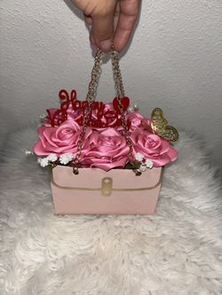 Valentine’s Purse Roses 