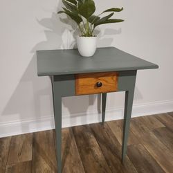 Rustic Wooden Side Table