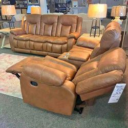 Mention Jon Green to the staff to confirm this price/offer! 🔥Morello Brown Reclining Sofa, Brown Reclining Loveseat, Brown Recliner