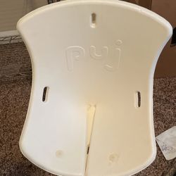 PUJ Folding Infant Baby 0-6 Mnt Bath Tub Sink Compact White  In-Sink Tub EUC