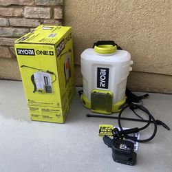 RYOBI 18V Backpack Chemical Sprayer Kit