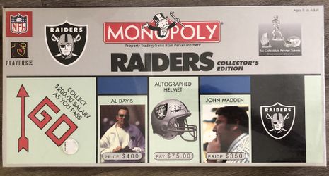 Sealed Raiders Monopoly Collectors Edition