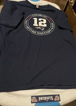 Patriots Tom Brady Hall Of Fame Induction XL Shirt & Magnet