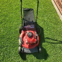 Troy built lawnmower