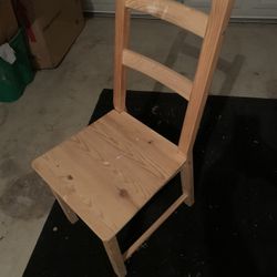 IKEA Wood Chair 