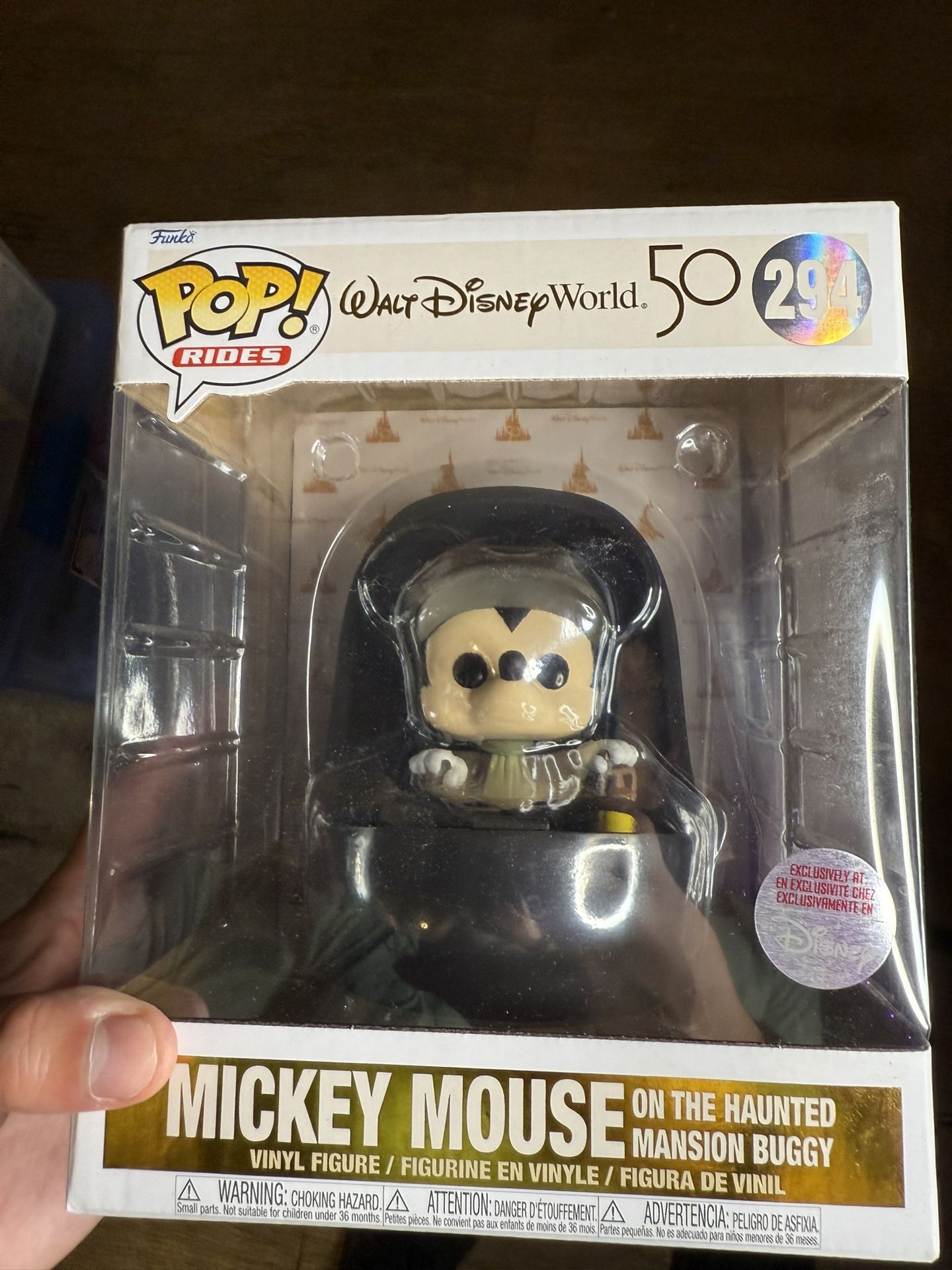 Mickey Mouse On Haunted Mansion Buggy Funko Pop Disneyland Parks Exclusive