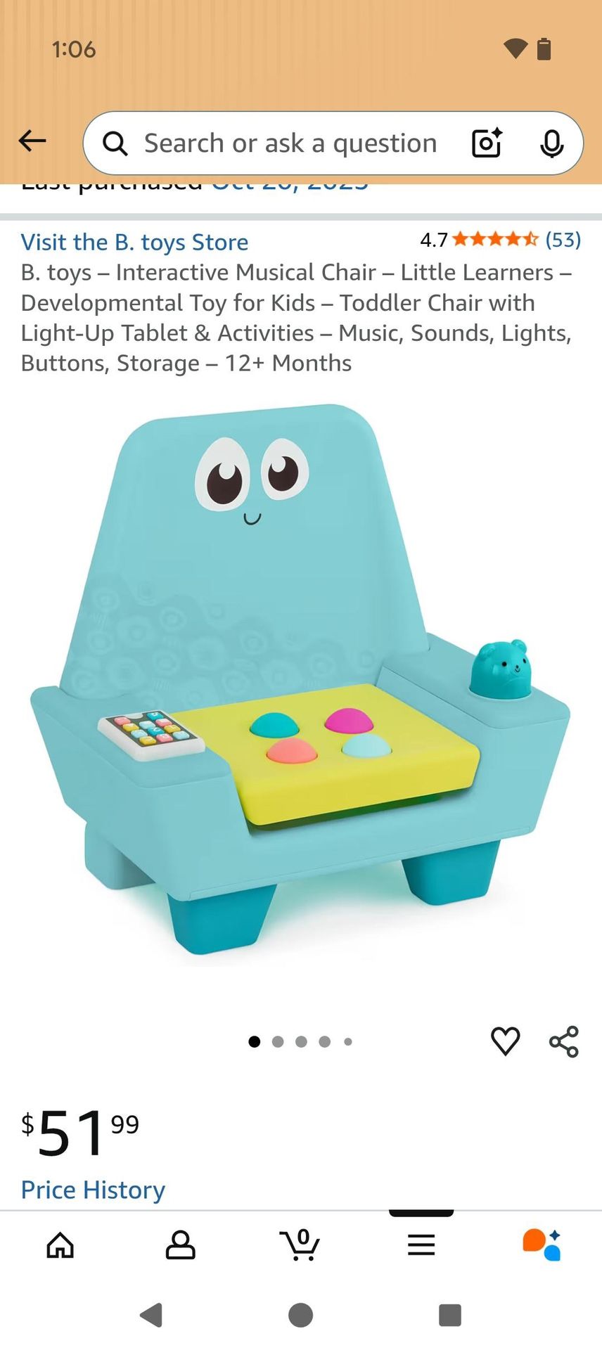 Toddler Musical Chair