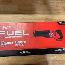 Milwaukee M18 FUEL GEN-2 18V Lithium-Ion Brushless Cordless SAWZALL Reciprocating Saw (Tool-Only)
