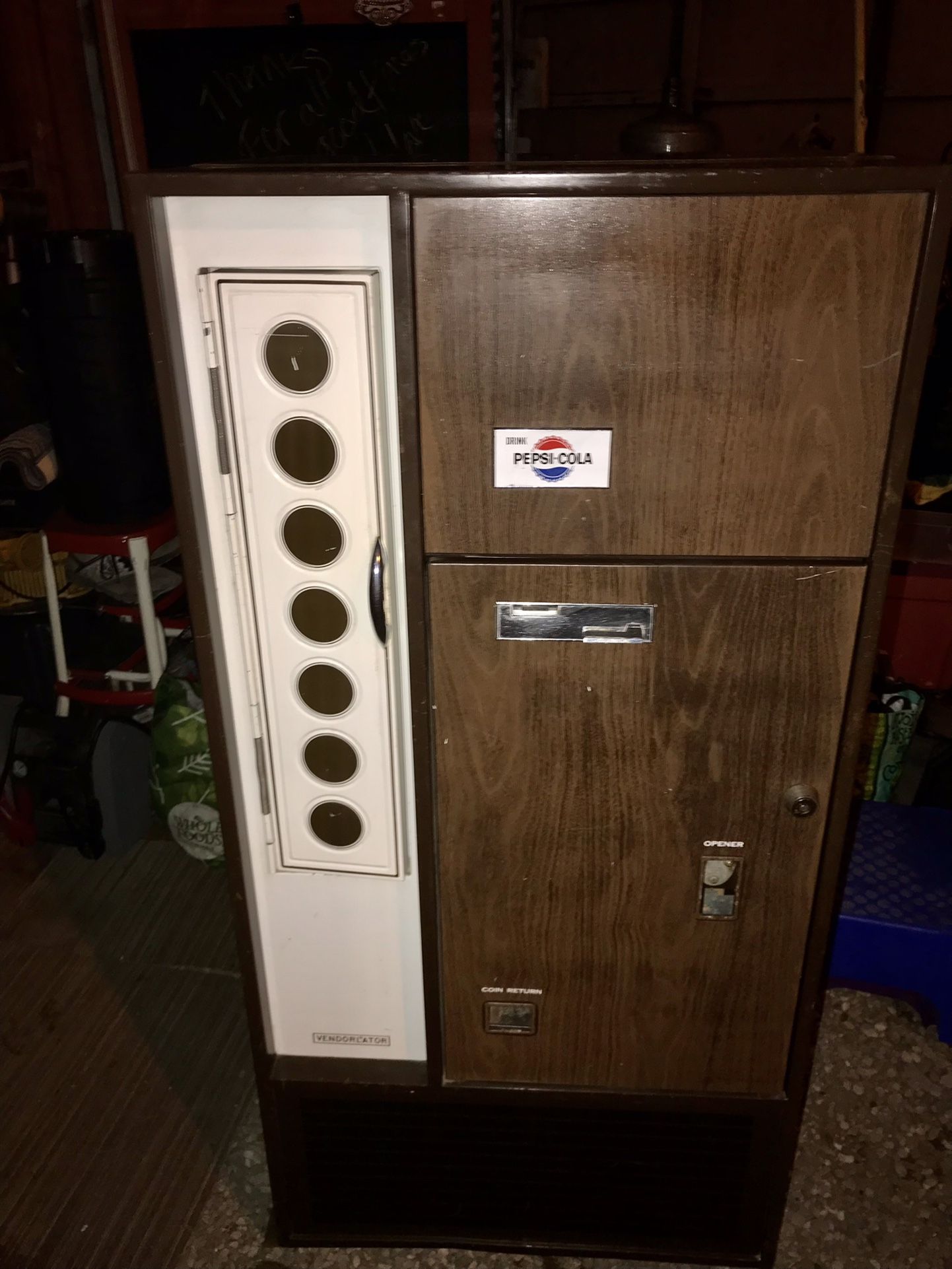 Vintage 1950’s PEPSI Machine In Good Used Working Condition