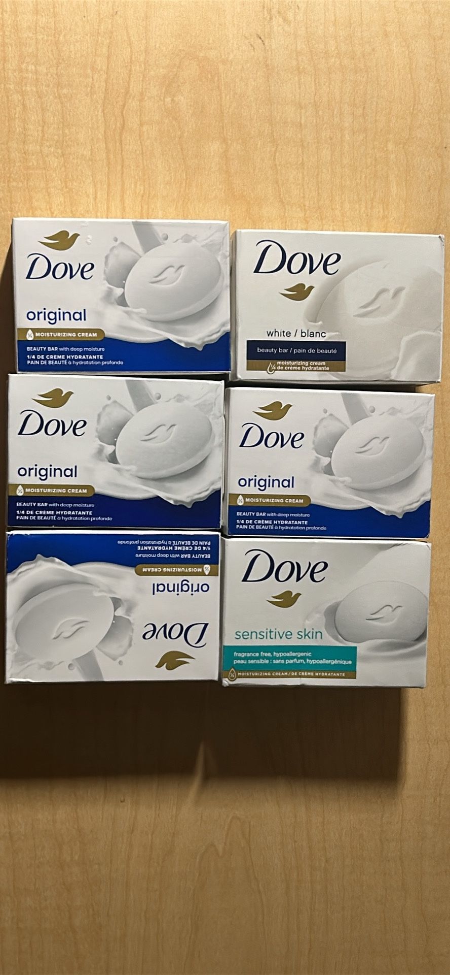 Dove bar Soaps