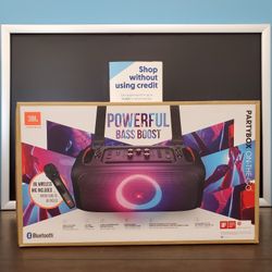 JBL Partybox On The Go Bluetooth Speaker Brand New - $5 DOWN TODAY, NO CREDIT NEEDED