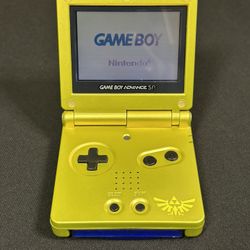 Game Boy Advance SP Zelda Reshell