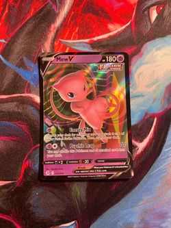 Pokemon card Mew V