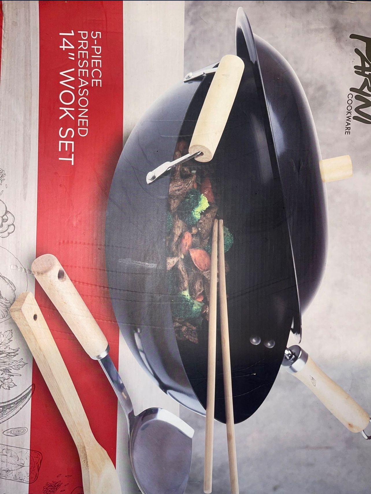 Pirani Wok Set