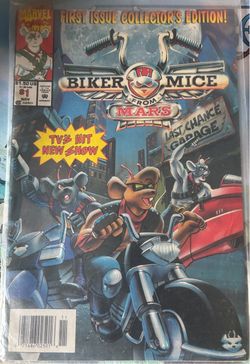 Biker Mice From Mars #1 Marvel Comic
