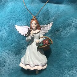 Vintage Angel Christmas Ornament