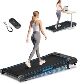 Brand new in box Walking Pad Treadmill, 6.2MPH Under Desk Walking Pad with 9% Incline, Treadmills for Home with Double Frame, 2.5HP Brushless Drive, 1