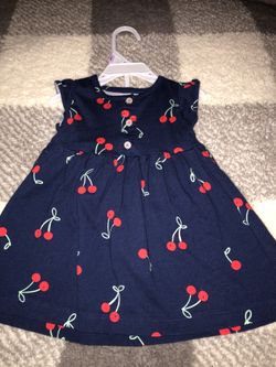 Carter’s baby girl dress 9mo.