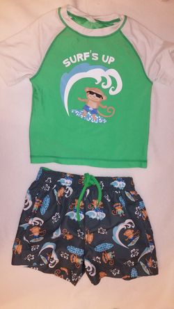 New Boys swimsuit 2t carters
