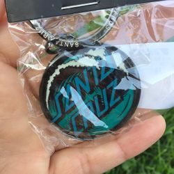 Santa Cruz Skateboards Key Ring Ocean Beach Wave Surf Skate Tools Accessories Obey Primitive Huf Diamond Volcom Surfing Skateboarding Clothing