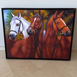 Horses painting