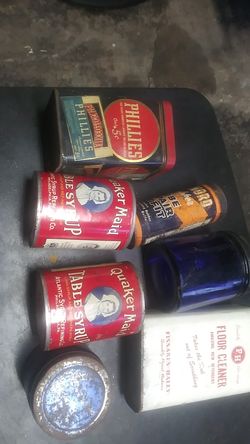 Very old antique can probably from the 40s