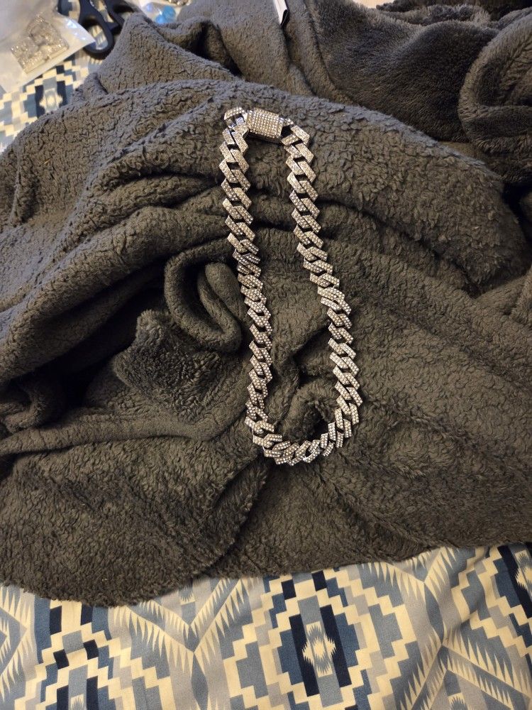 18 Inch Iced Out Chain OBO