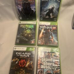 Xbox 360 Lot Of 8 Games