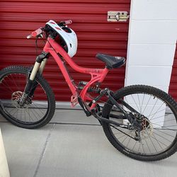 Norco shore 1 and helmet