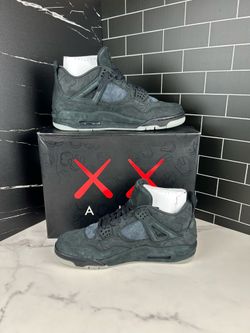 Jordan 4 Black Kaws SZ 11