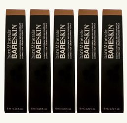 5 Pieces Of bareMinerals Bareskin Complete Coverage Serum Tan Concealer for Women, 0.2 Fl Oz
