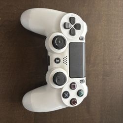 white ps4 controller 