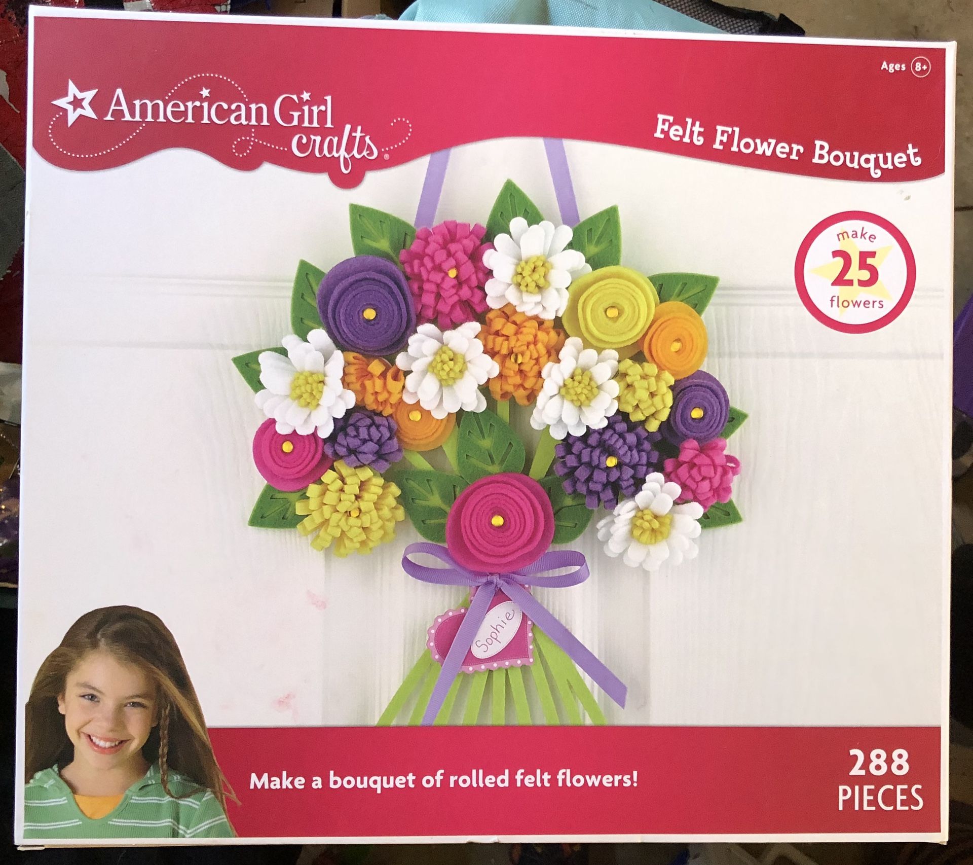 American Girl Felt Flower Craft