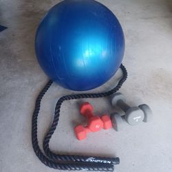 Exercise Fitness Training Equipment Package 