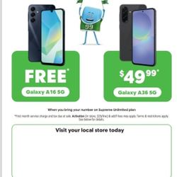 Free Samsung A16