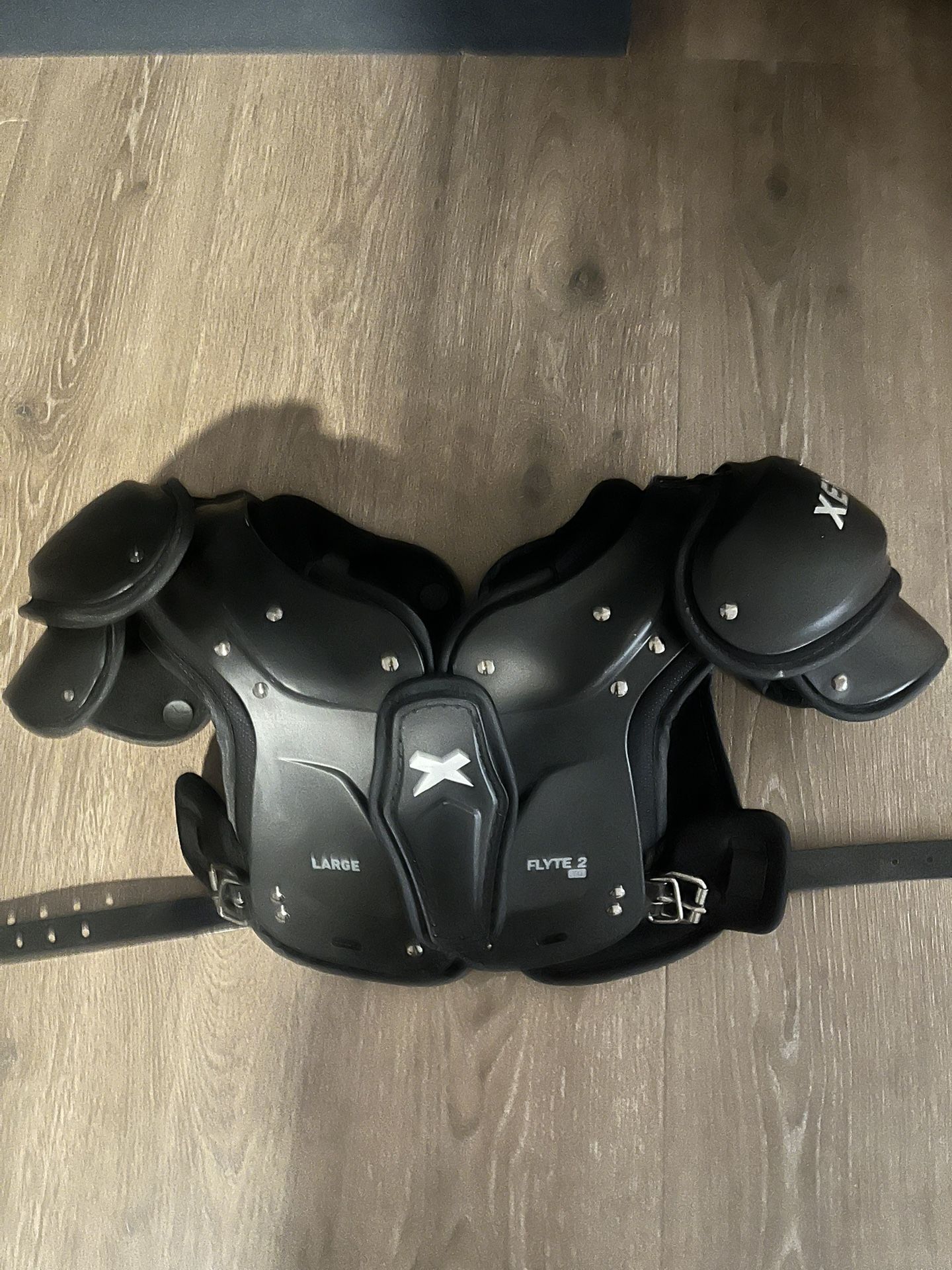 xienith football pads never used size large send offers