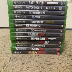 Lot of Xbox One and Xbox Series 