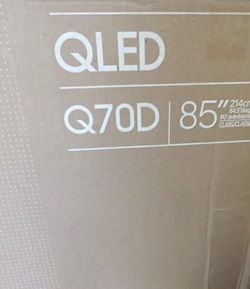 SAMSUNG 85-Inch Class QLED 4K Q70D Series Quantum HDR, Dual LED, Object Tracking Sound Lite, Q-Symphony, Motion Xcelerator Turbo+, Gaming Hub, Smart T