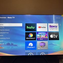 Hisense 65inch LCD TV Roku