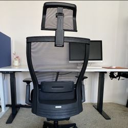 2020 Autonomous ErgoChair Core ®️ Office Chair With Headrest And Footrest