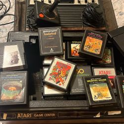Atari 2600 Console With 40 Game Cartridges 