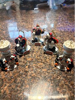 2005 Coca-Cola Polar Bears Christmas Ornament Collection (5 Pieces)