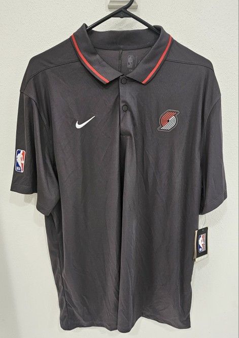 Portland Trailblazers Nike Dry Fit Polos And Hoodies  and Nike Blazers Jacket 