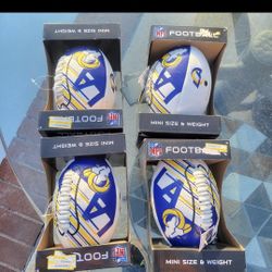 Los Angeles Rams Mini Size Footballs